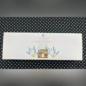 Lavender Scented Soap Set - White